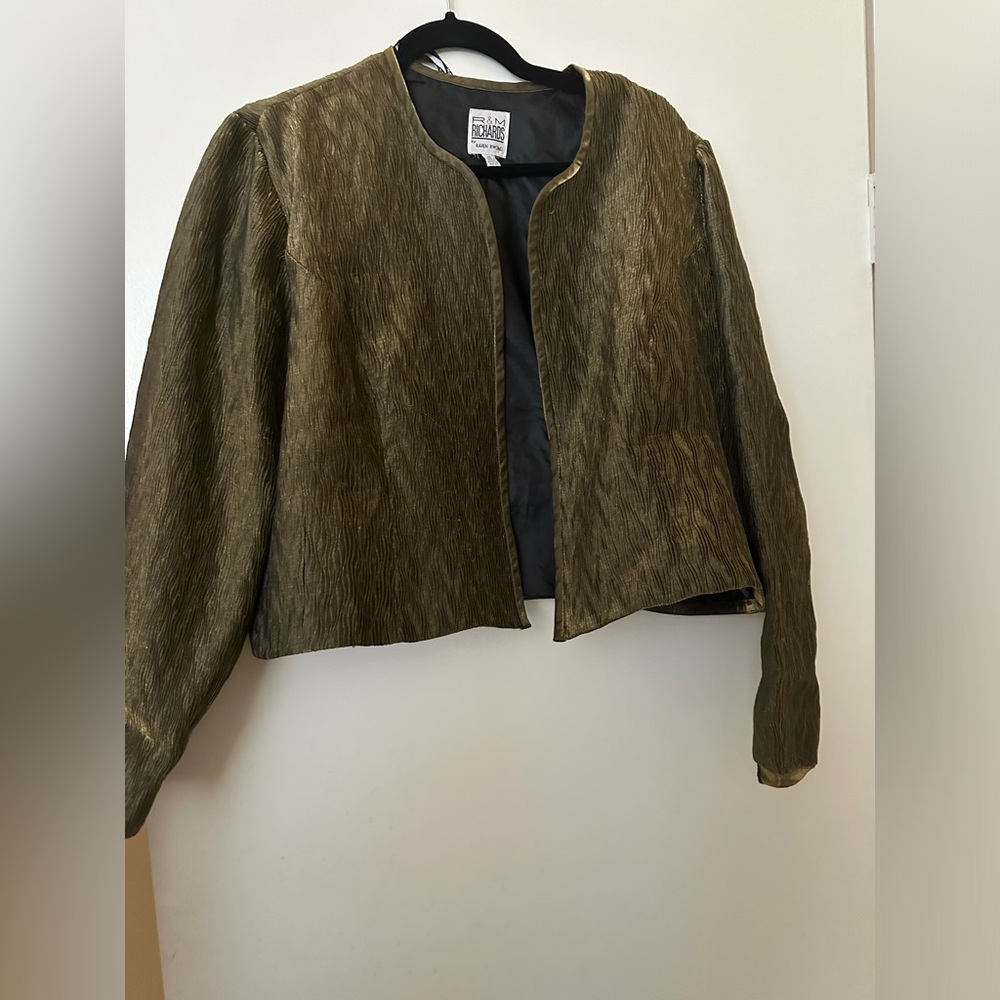 Vintage Ribbed Pattern Jacket